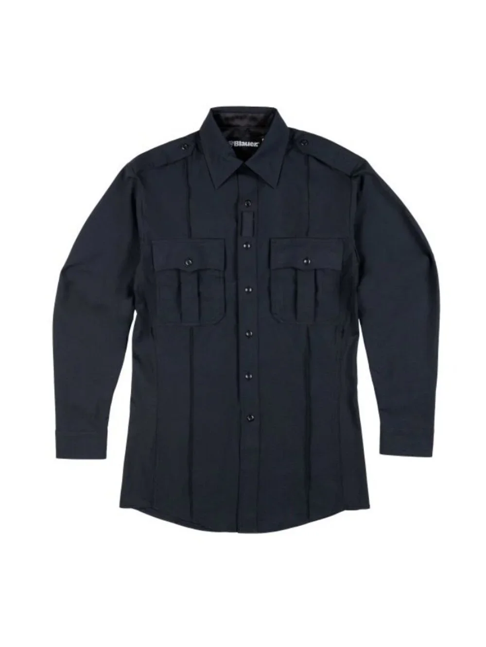 NWT Blauer FLEXRS LS Supershirt Mens 20.5/37 Dark Navy 8671 - Picture 1 of 10